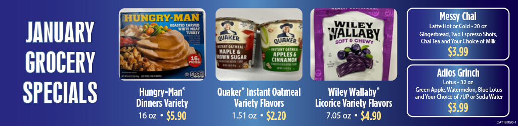 Mission Market December specials