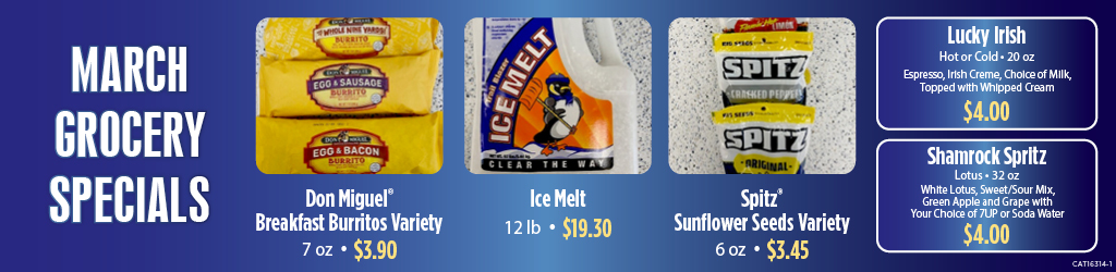 March Mission Market Specials