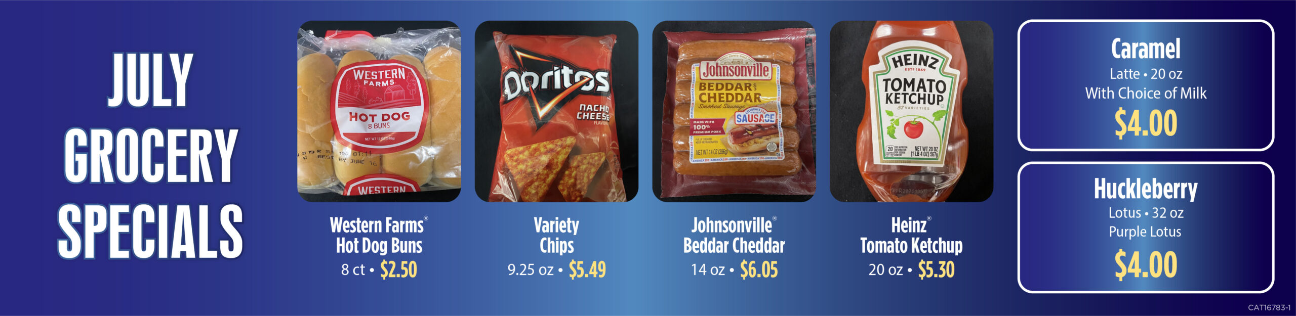 july grocery specials